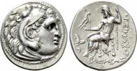 KINGS OF THRACE (Macedonian). Lysimachos (305-281 BC). Drachm. Kolophon