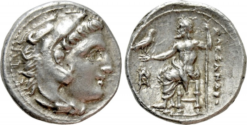 KINGS OF MACEDON. Alexander III 'the Great' (336-323 BC). Drachm. 

Obv: Head ...