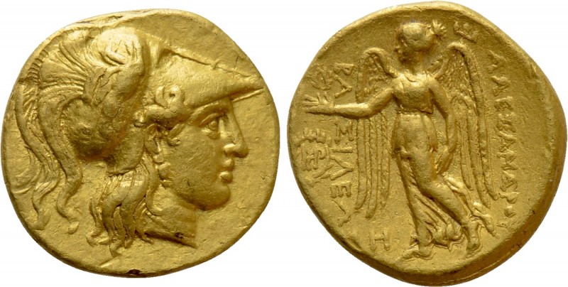 KINGS OF MACEDON. Alexander III 'the Great' (336-323 BC). GOLD Stater. Babylon. ...