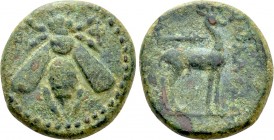 IONIA. Ephesos. Ae (Circa 200 BC). Apollodoros, magistrate
