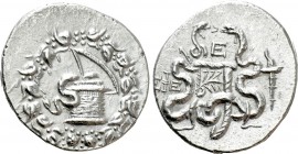 IONIA. Ephesos. Cistophorus (Circa 180-67 BC). Dated Year 5 (130/29 BC)