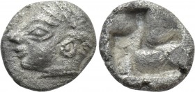 IONIA. Kolophon. Hemiobol (Late 6th century BC)