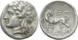 IONIA. Miletos. Drachm (Circa 259-246 BC). Androteles, magistrate