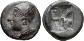 IONIA. Phokaia. Diobol (Circa 521-478 BC)