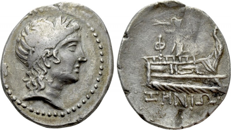LYCIA. Phaselis. Stater (Circa 167-130 BC). Zenion, magistrate. 

Obv: Laureat...