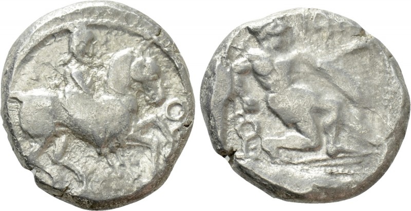 CILICIA. Tarsos. Stater (Circa 410-385 BC). 

Obv: Satrap, holding lotus-flowe...