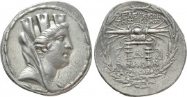 SELEUCIS & PIERIA. Seleukeia Pieria. Tetradrachm (105/4-83/2 BC). Dated CY 13 (105/4 BC)