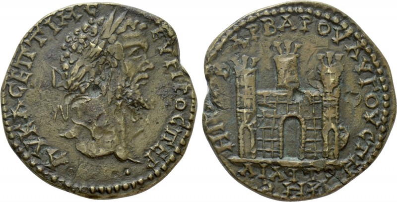 THRACE. Augusta Trajana. Septimius Severus (193-211). Ae. 

Obv: AV KA CEΠTIM ...