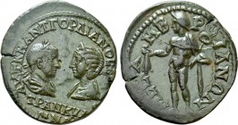 THRACE. Mesambria. Gordian III with Tranquillina. (238-244). Ae