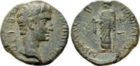 LYDIA. Hypaepa. Augustus (27 BC-14 AD). Ae. Philopatris Demetrios, strategos for the third time