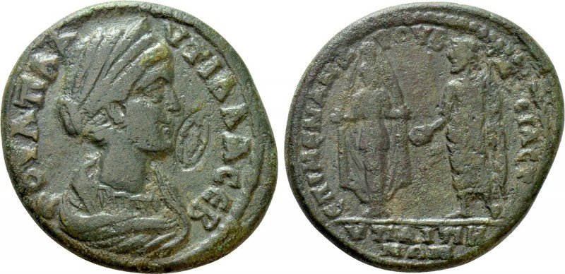 LYDIA. Hypaepa. Plautilla (Augusta, 202-205). Ae. 

Obv: ΦOVΛ ΠΛAVTIΛΛA CEB. ...