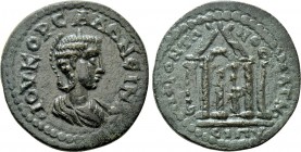 LYDIA. Magnesia ad Sipylum. Salonina (Augusta, 254-268). Ae. Phrontonos, magistrate