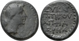 PHRYGIA. Eucarpea. Tiberius (14-37). Ae. Apphia (ierea)
