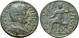 PHRYGIA. Eucarpea. Trebonianus Gallus (251-253). Ae