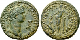 CARIA. Antioch. Domitian (81-96). Ae. Ti. Kl. Aglaos Frougi, epimeletes