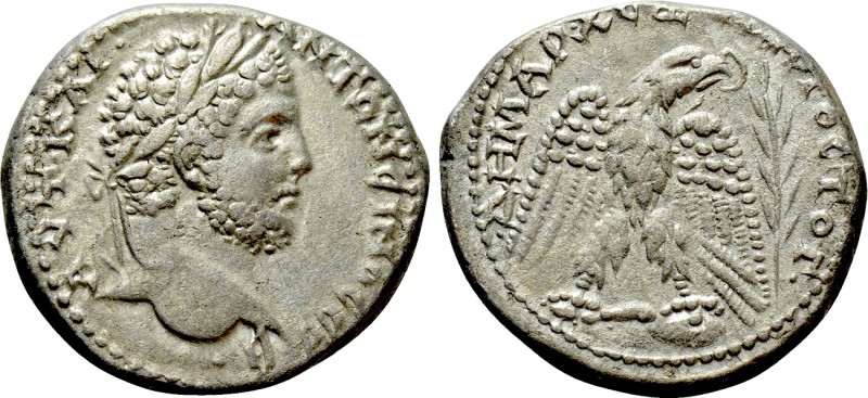 SELEUCIS & PIERIA. Antioch. Caracalla (198-217). Tetradrachm. 

Obv: AVT KAI A...