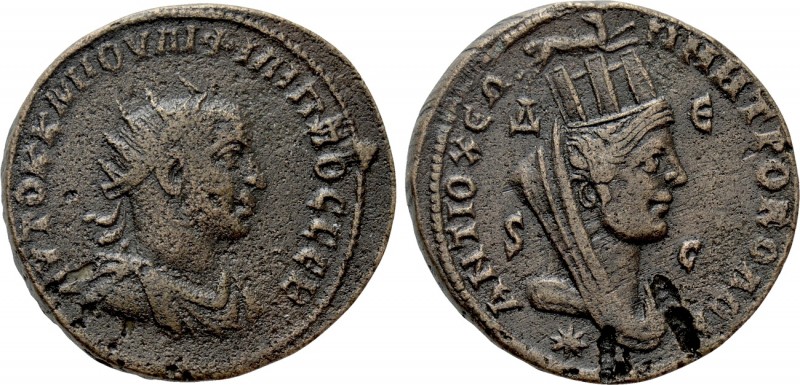 SELEUCIS & PIERIA. Antioch. Philip I 'the Arab' (244-249). Ae 8 Assaria. 

Obv...
