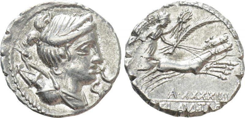 TI. CLAUDIUS NERO. Denarius (79 BC). Rome. 

Obv: S C. 
Draped bust of Diana ...
