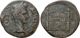 AUGUSTUS (27 BC-AD 14). As. Lugdunum