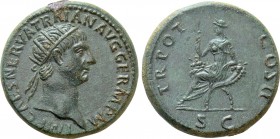 TRAJAN (98-117). Dupondius. Rome
