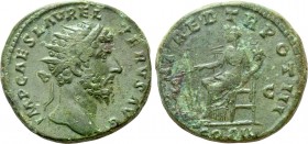 LUCIUS VERUS (161-169). Dupondius. Rome