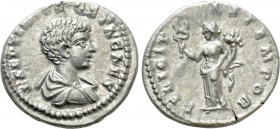 GETA (Caesar, 198-209). Denarius. Laodicea
