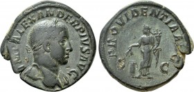 SEVERUS ALEXANDER (222-235). Sestertius. Rome