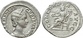 ORBIANA (Augusta, 225-227). Denarius. Rome