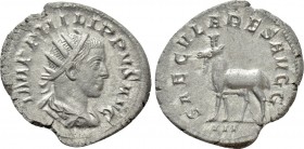 PHILIP II (Caesar, 244-247). Antoninianus. Rome