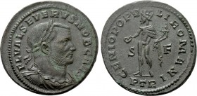SEVERUS II (Caesar, 305-306). Follis. Treveri