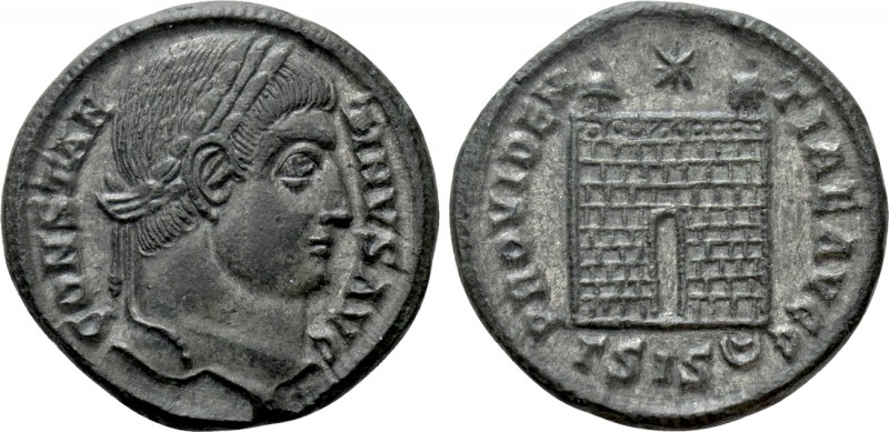 CONSTANTINE I THE GREAT (307/310-337). Follis. Siscia. 

Obv: CONSTANTINVS AVG...