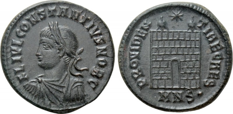 CONSTANTIUS II (Caesar, 324-337). Follis. Nicomedia. 

Obv: FL IVL CONSTANTIVS...