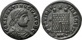 CONSTANTINE II (Caesar, 316-337). Follis. Nicomedia