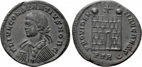 CONSTANTIUS II (337-361). Follis. Treveri