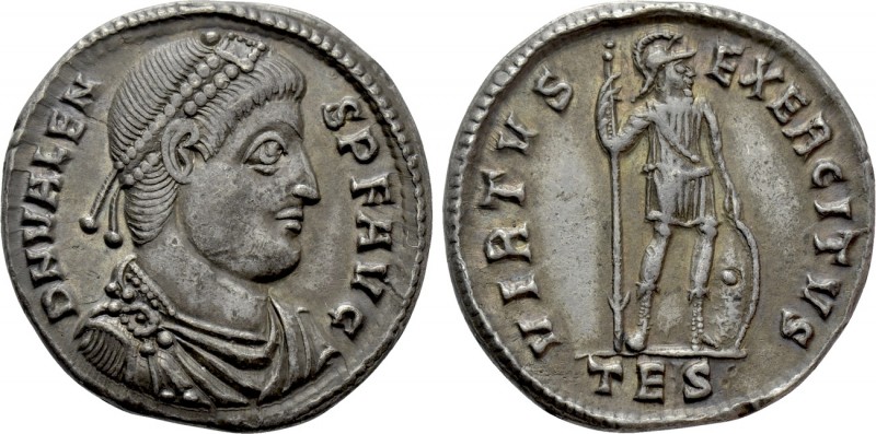 VALENS (364-378). Light Miliarense. Thessalonica. 

Obv: DN VALENS PF AVG. 
D...