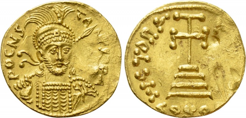 CONSTANTINE IV POGONATUS (668-685). GOLD Solidus. Constantinople. 

Obv: PO CN...