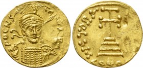 CONSTANTINE IV POGONATUS (668-685). GOLD Solidus. Constantinople