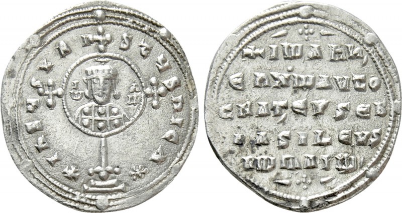 JOHN I ZIMISCES (969-976). Miliaresion. Constantinople. 

Obv: + IҺSЧS XRISTЧS...