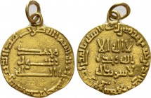 ISLAMIC. Abbasids. Al Mansur (AH 136-158 / 754-775 AD). GOLD Dinar. No mint. Dated AH 154 (AD 768)