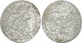AUSTRIA. Holy Roman Empire. Habsburg. Leopold I (Emperor, 1658-1705). 6 Kreuzer (1693). Breslau