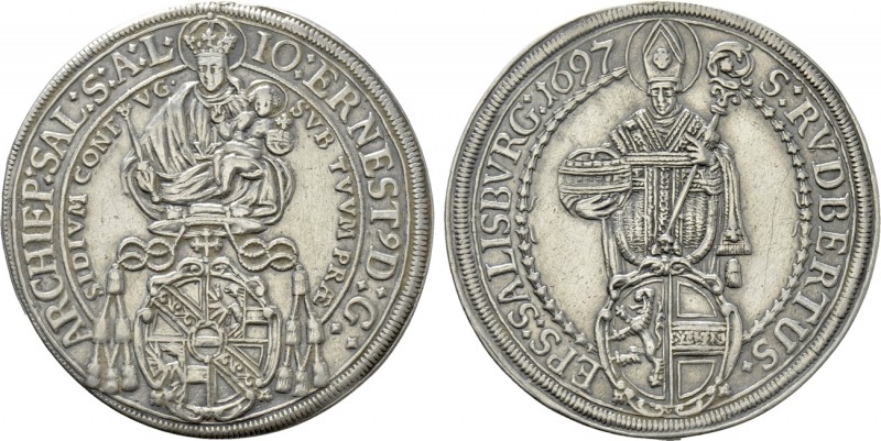 AUSTRIA. Salzburg. Johann Ernst von Thun und Hohenstein (Archbishop, 1687-1709)....