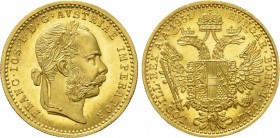 AUSTRIA. Franz Joseph I (1848-1916). GOLD Dukat (1951). Wien (Vienna). Restrike issue