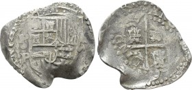 BOLIVIA. Philip IV (1621-1665). 8 Reales. Uncertain date (1622-1647 P P). Potosi