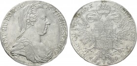 HOLY ROMAN EMPIRE. Maria Theresia (1740-1780). Reichstaler (1780 IC - FA). Wien (Vienna)