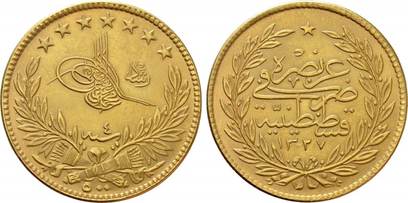 ISLAMIC. Ottoman Empire. 'Abd al-Hamid II (AH 1293-1327 / 1876-1909 AD). 500 Kur...