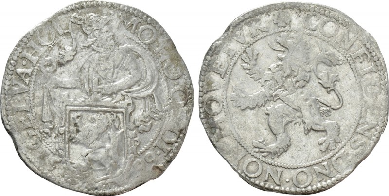 NETHERLANDS. Gelderland. Lion Dollar or Leeuwendaalder (1599). 

Obv: MO NO OR...