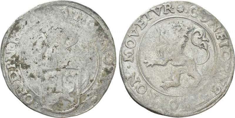 NETHERLANDS. Holland. Lion Dollar or Leeuwendaalder (1575). 

Obv: MO NO ARG O...