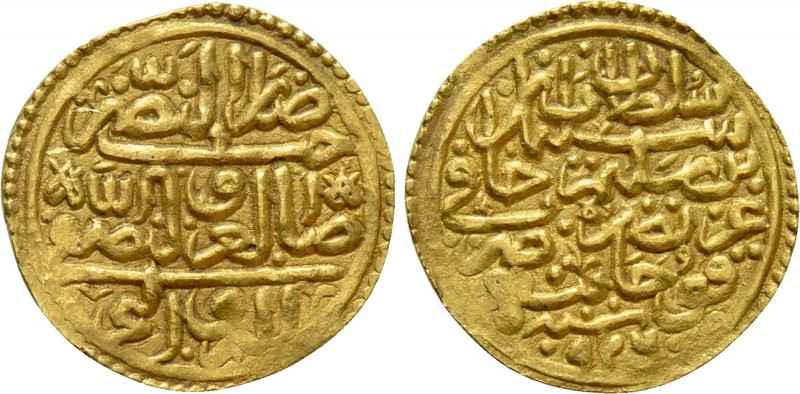 OTTOMAN EMPIRE. Sulayman I Qanuni (AH 1926-974 / AD 1520-1566). GOLD Sultani. Ko...