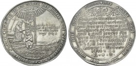 GERMANY. Medal (1616). Baptism