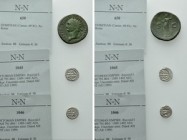 3 Coins; Ottoman Empire and Roman